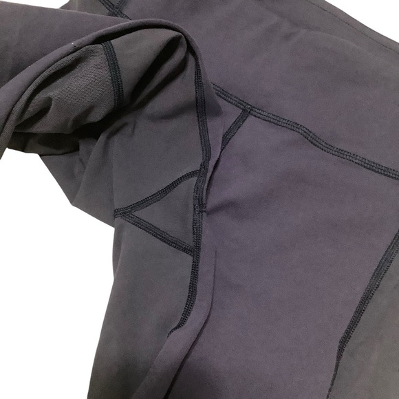 Lululemon Breathe Easy Crop Sz 6 Cadet Blue - Picture 9 of 12